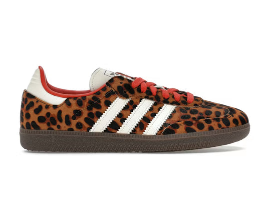 Adidas Samba OG Preloved Red Leopard