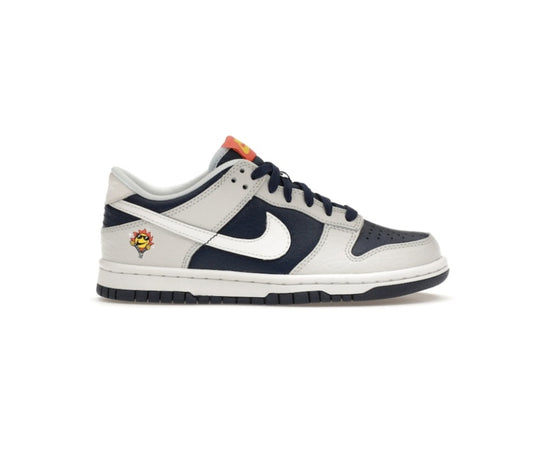 Nike Dunk Low UV Reactive Photon Dust Midnight Navy